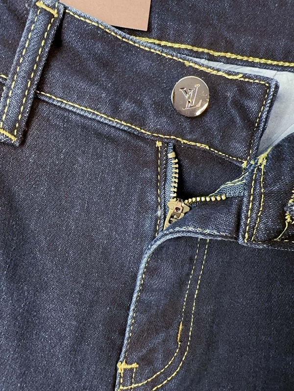 ブランドジーンズ素材ディテール